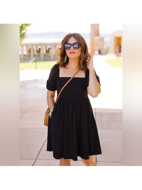 Smash + Tess Dresses & Skirts - Smash + Tess X Jillian Harris Puff Sleeve Mini Dress Sz L